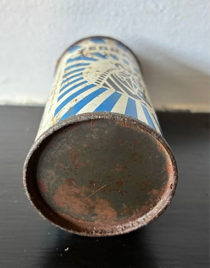 Vintage Metal Polish Tin