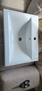 Sink with mixer tap