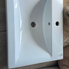 Sink with mixer tap