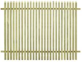 Garden Fence Impregnated Pinewood 170x125 cm