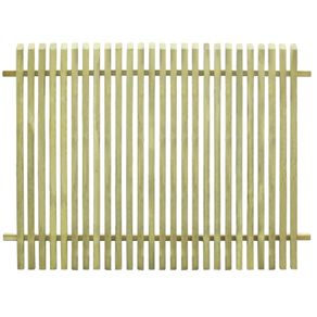 Garden Fence Impregnated Pinewood 170x125 cm