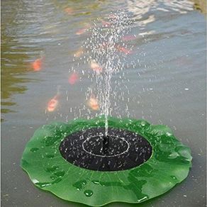 Solar Pond Pump Fountain Leaf 160l/h