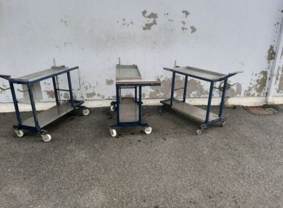 Welding trolley stands