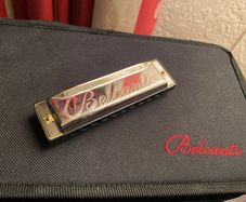 7-Piece Harmonica Set with Case (Natural Keys A-G)