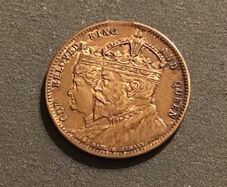 1902 Edward VII Visit to Birmingham Medal