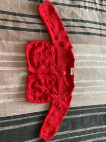 Next Red Baby Cardigan