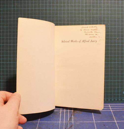 'Selected Works of Alfred Jarry'