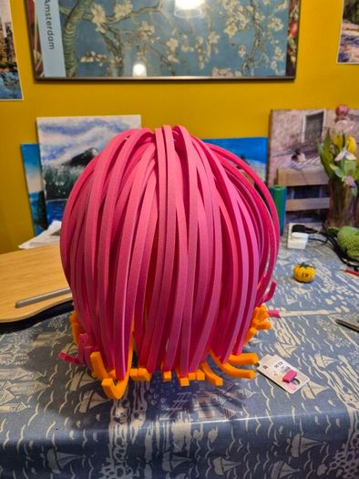 Handmade Foam Cosplay Wig
