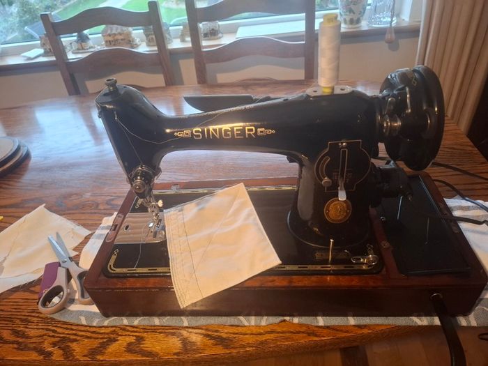 Vintage Singer sewing machine