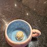 Urban Outfitters Pink Cinnamon Bun Peekaboo Mug Image 2