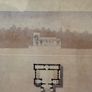 Vintage Framed Beaux Arts Architectural Print 1864 French Pavilion Elevation and Floor Plan Image 4