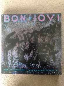 Bon Jovi Slippery When Wet Vinyl Irish Pressing Rock