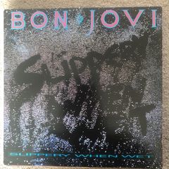 Bon Jovi Slippery When Wet Vinyl Irish Pressing Rock