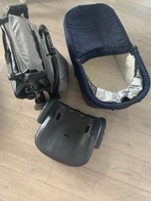 Baby carry cot , toddler seat and foldable stroller