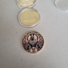 Anubis coin/ medallion