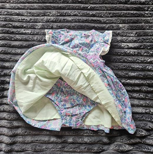 Bnwot Next Floral Baby Dress and Knickers