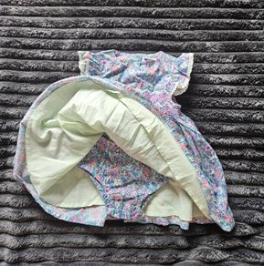 Bnwot Next Floral Baby Dress and Knickers