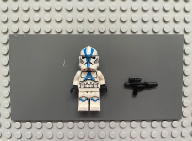 lego Star Wars sw1094 Clone Trooper, 501st Legion (Phase 2) minifigure- White Arms, Nougat Head