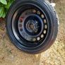 New 4 x100  r16 space saver was off opel astra Image 2