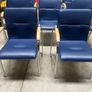 Office Chairs x 8 (Blue) Image 2