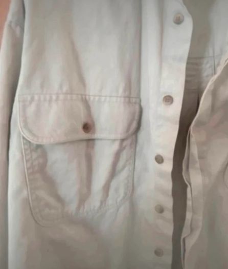 beige shirt 100 pc cotton by4u size medium