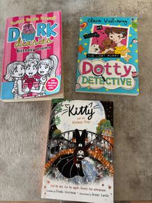 Books Dork Diaries, Dotty detective & Kitty