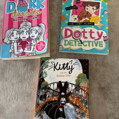 Books Dork Diaries, Dotty detective & Kitty