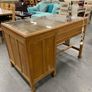 Vintage Solid Wood Display Showcase Desk Image 2