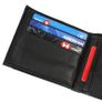 Unisex Genuine Leather Wallet RFID Blocking Bifold Wallet with Zipper & Coin Pocket Leather Wallet Image 7