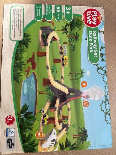 Wooden train set 3 sets