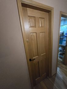 solid oak panel door (new in packaging)