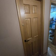 solid oak panel door (new in packaging)