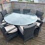 8 seater table and chairs Image 3