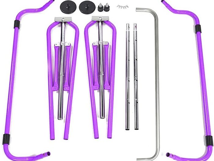 Gymnastics Bars, Horizontal Bar Expandable Gymnastics Kids Bar Folding Bar Junior Training Bar Multifunction Gym Training Equipment Home Training Adjustable Height Kip Bar (FREE SHIPPING)