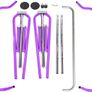 Gymnastics Bars, Horizontal Bar Expandable Gymnastics Kids Bar Folding Bar Junior Training Bar Multifunction Gym Training Equipment Home Training Adjustable Height Kip Bar (FREE SHIPPING) Image 4