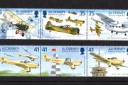 1995 Alderney The 100th Anniversary of the Birth of Tommy Rose Airplanes, 1895-1968 Commemorative Stamp Mint Never Hinged (MNH)