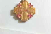 Vintage Jerasulem Soil Relic Medal