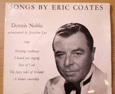 Dennis Noble Songs By Eric Coates 7 inch EP Argo EAF 7