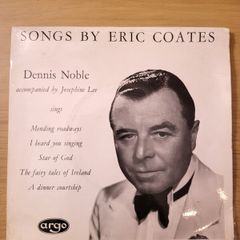 Dennis Noble Songs By Eric Coates 7 inch EP Argo EAF 7