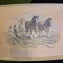 vintage tray horses Image 3