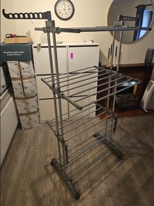 3-Tier Clothes Airer - Foldable Drying Rack
