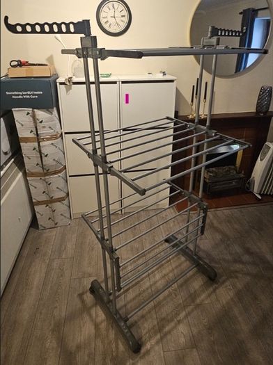 3-Tier Clothes Airer - Foldable Drying Rack