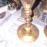 Beautiful Old Pair of Brass Candlesticks, Postage Available Image 4