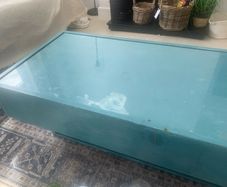 coffee table with drawers