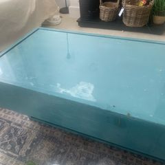 coffee table with drawers