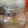 Airtight glass storage jar with clasp Image 6