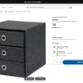 IKEA Office Storage Set 4 Boxes and 3 Drawer Unit Image 2