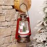 Christmas Snow Scene Lantern with Bronze Colour Image 2