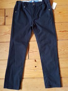 BNWT Age 5-6 Navy Chinos