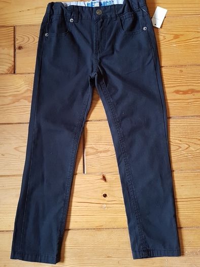 BNWT Age 5-6 Navy Chinos